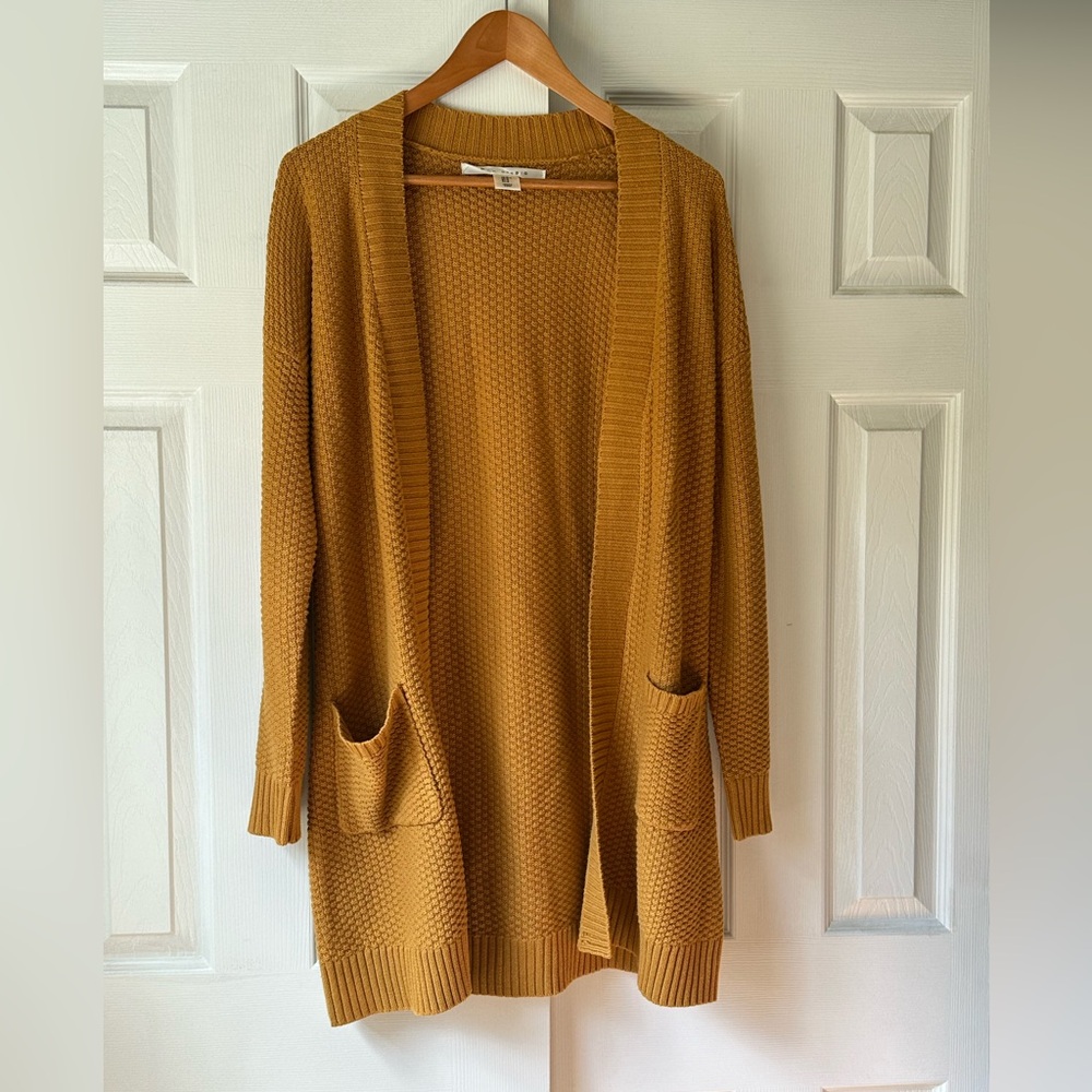 Max Studio long open cardigan sweater, size Medium, NWOT.